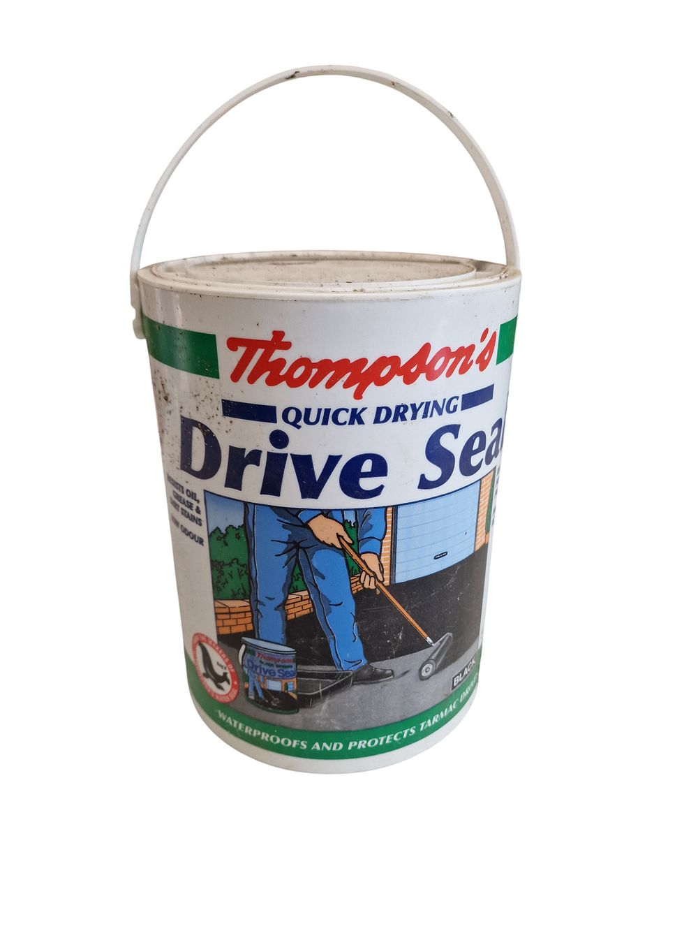 Lot 578: Thompson's Quick Drying Drive Seal Black 5 Litre Tin