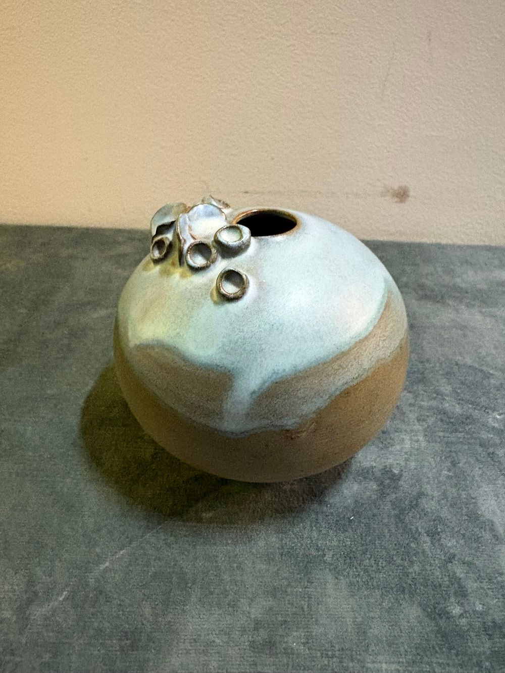 Lot 307: Studio pottery small vase