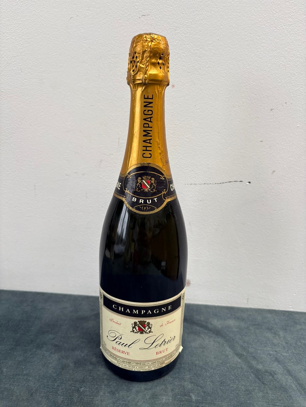 Lot 332: Bottle of Paul Letrier Brut Reserve Champagne
