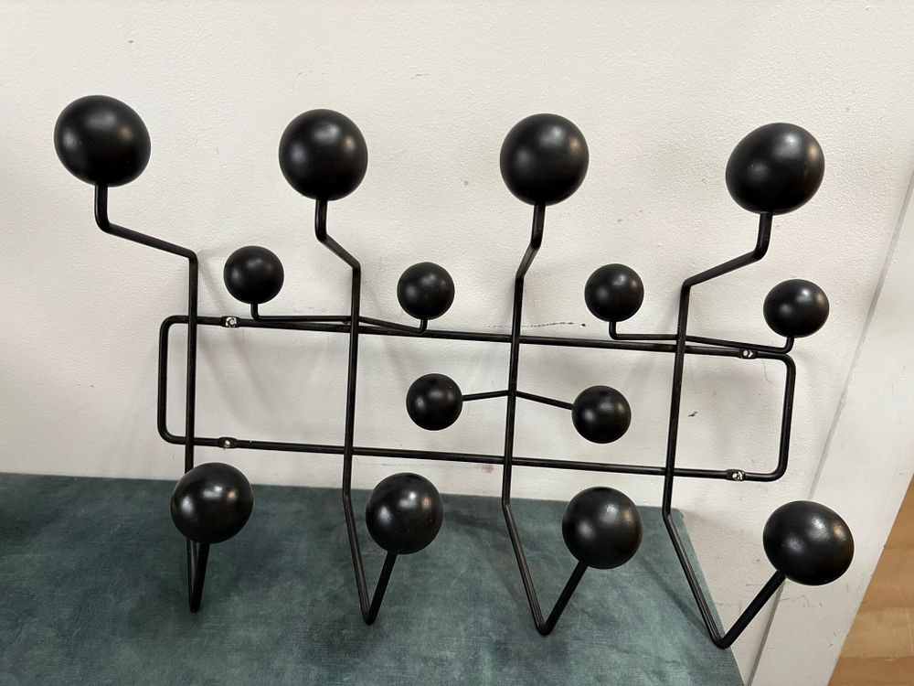 Lot 351: Vitra Eames style 'Hang it All' coat hooks