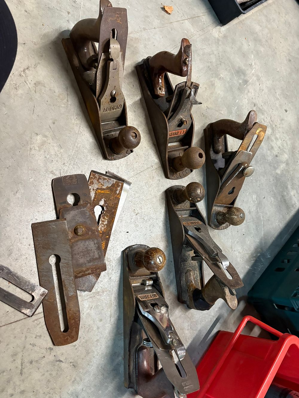 Lot 384: 5 x Planes for restoration including Record and...