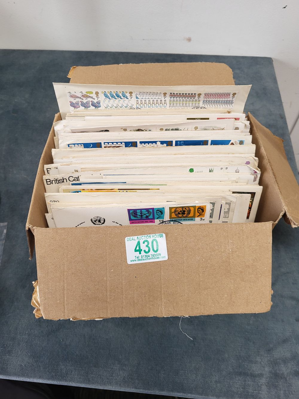 Lot 430: Assorted stamp first day covers