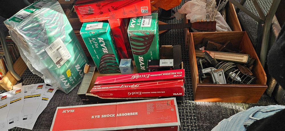 Lot 443: Large amount of car parts/ spares for a...