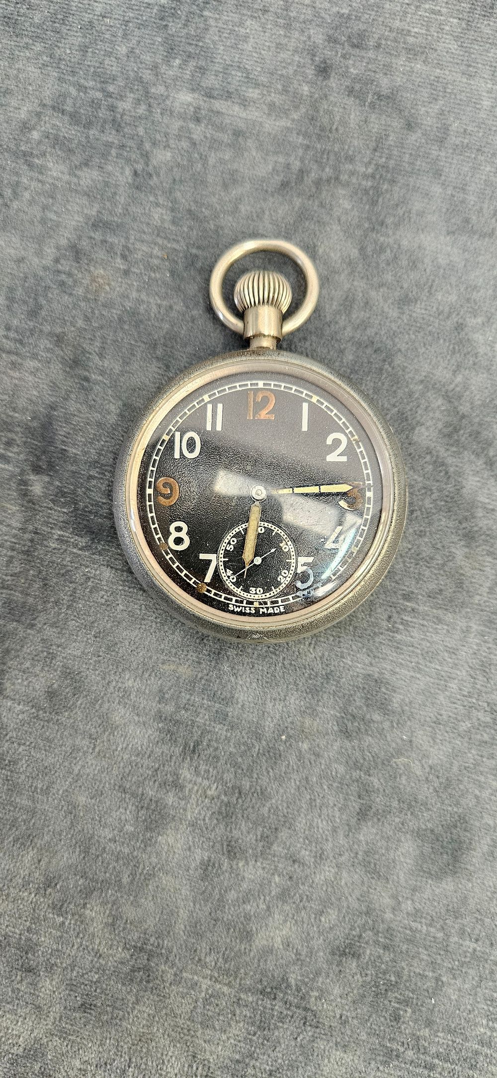 Lot 463: WWII British General Service Time Piece G.S.T.P military...