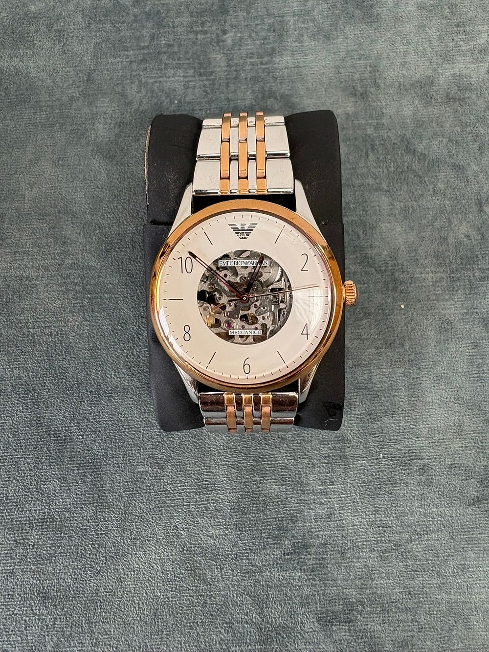 Lot 540: Emporio Armani Meccanico automatic wristwatch