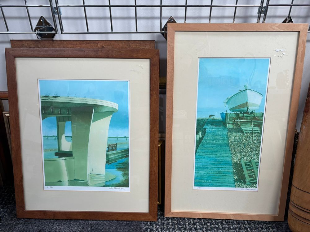 Lot 735: 2 x Prints of Deal - Limited edition...