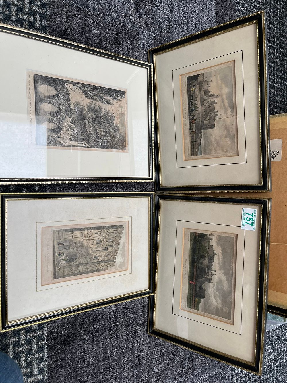 Lot 757: 4 x Local prints, Deal, Walmer and Canterbury