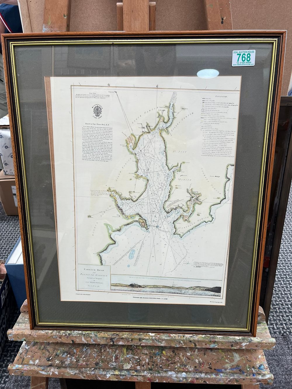 Lot 768: Hydrographic Office Bicentenary limited edition print