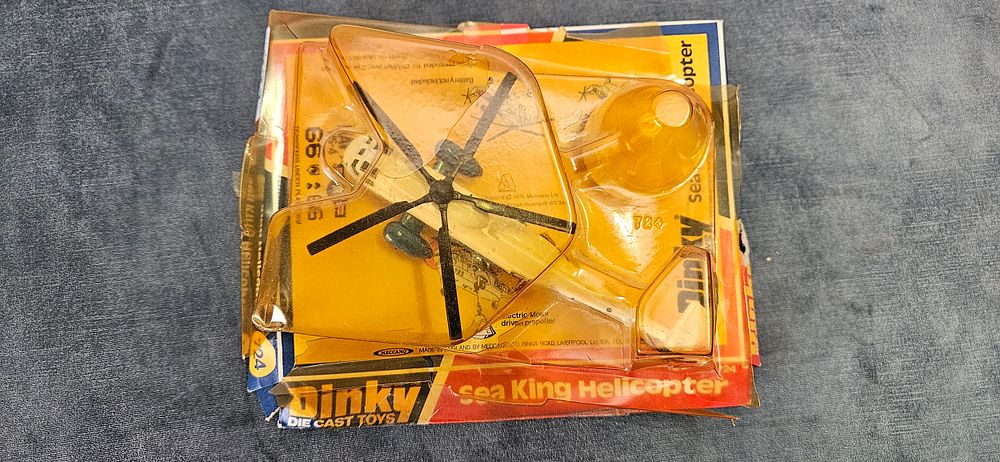 Lot 231: Dinky 724 Sea King Helicopter die-cast model