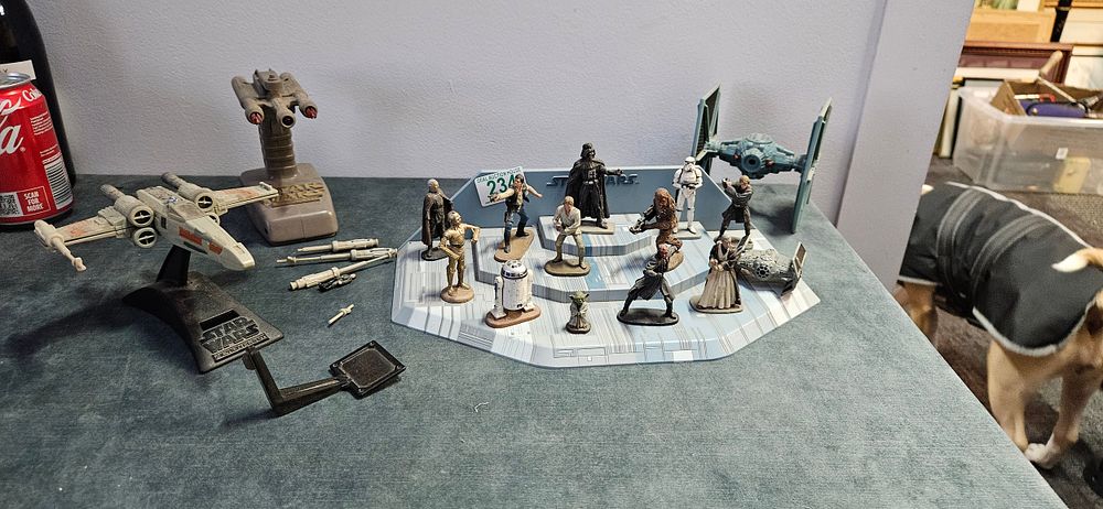 Lot 234: Collection of Star Wars models including 2006 Lucasfilm...