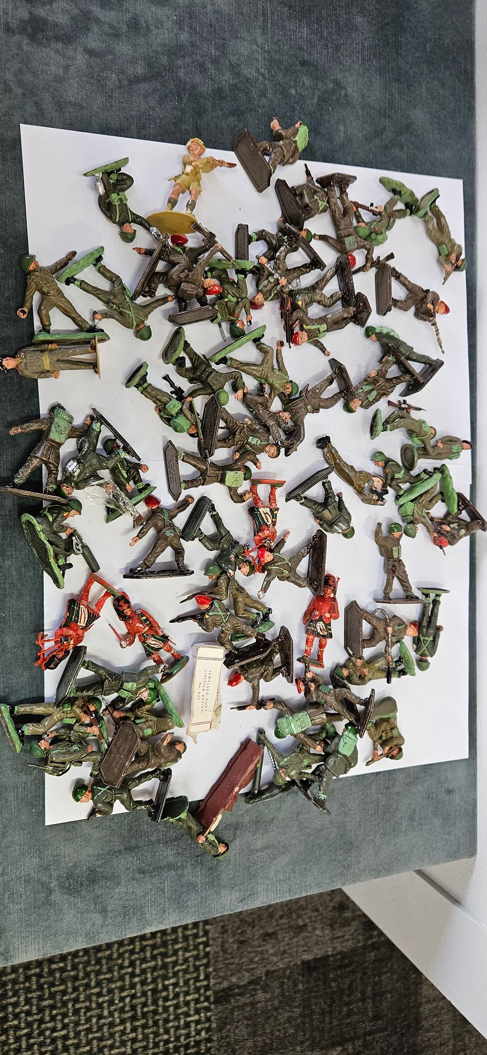 Lot 243: Collection of plastic Lone Star Harvey Series toy...