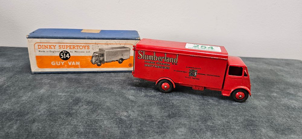 Lot 254: Dinky Supertoys No. 514 Guy Van model, featuring...