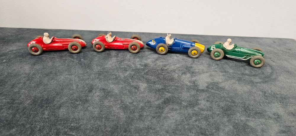 Lot 286: Dinky Toys Maserati 23N x 2, Ferrari 23H...