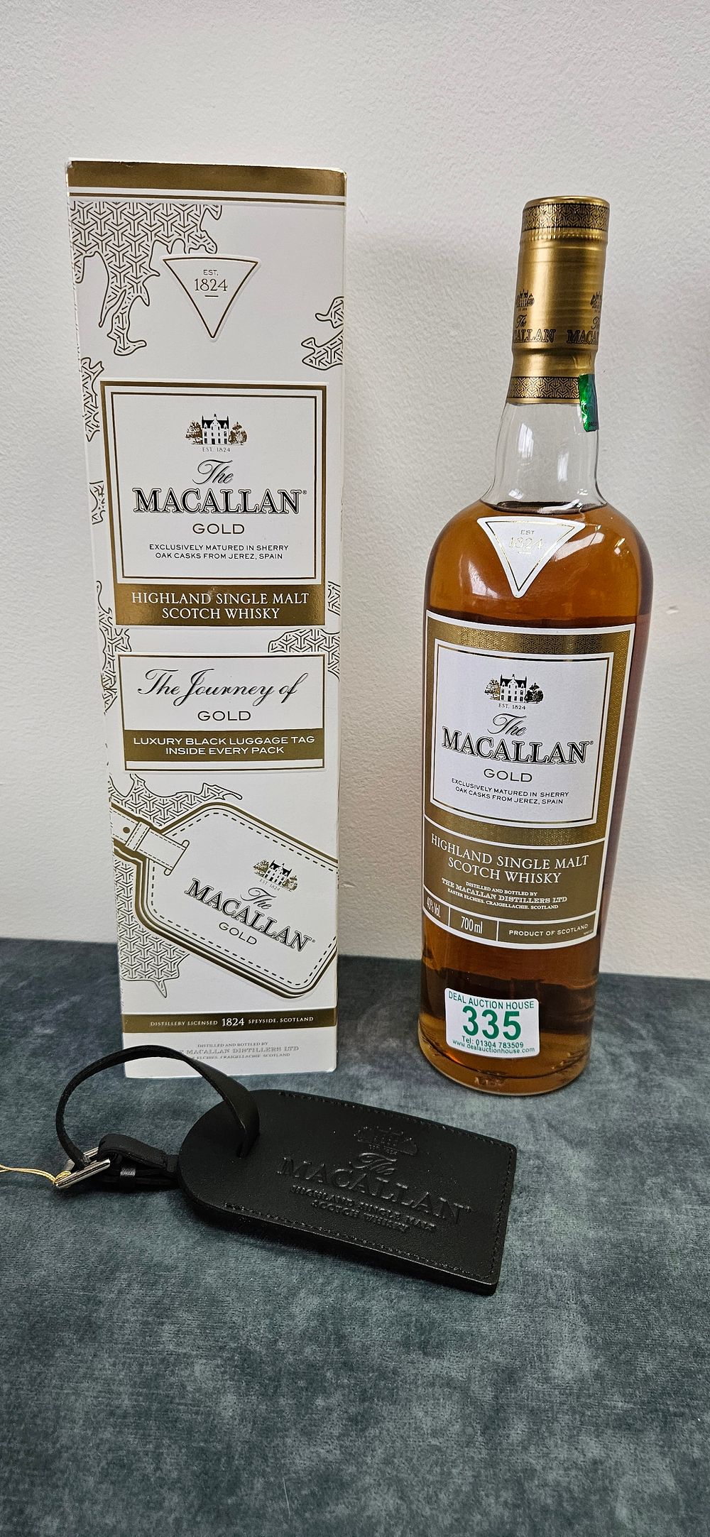 Lot 335: The Macallan Gold Highland Single Malt Scotch Whisky,...