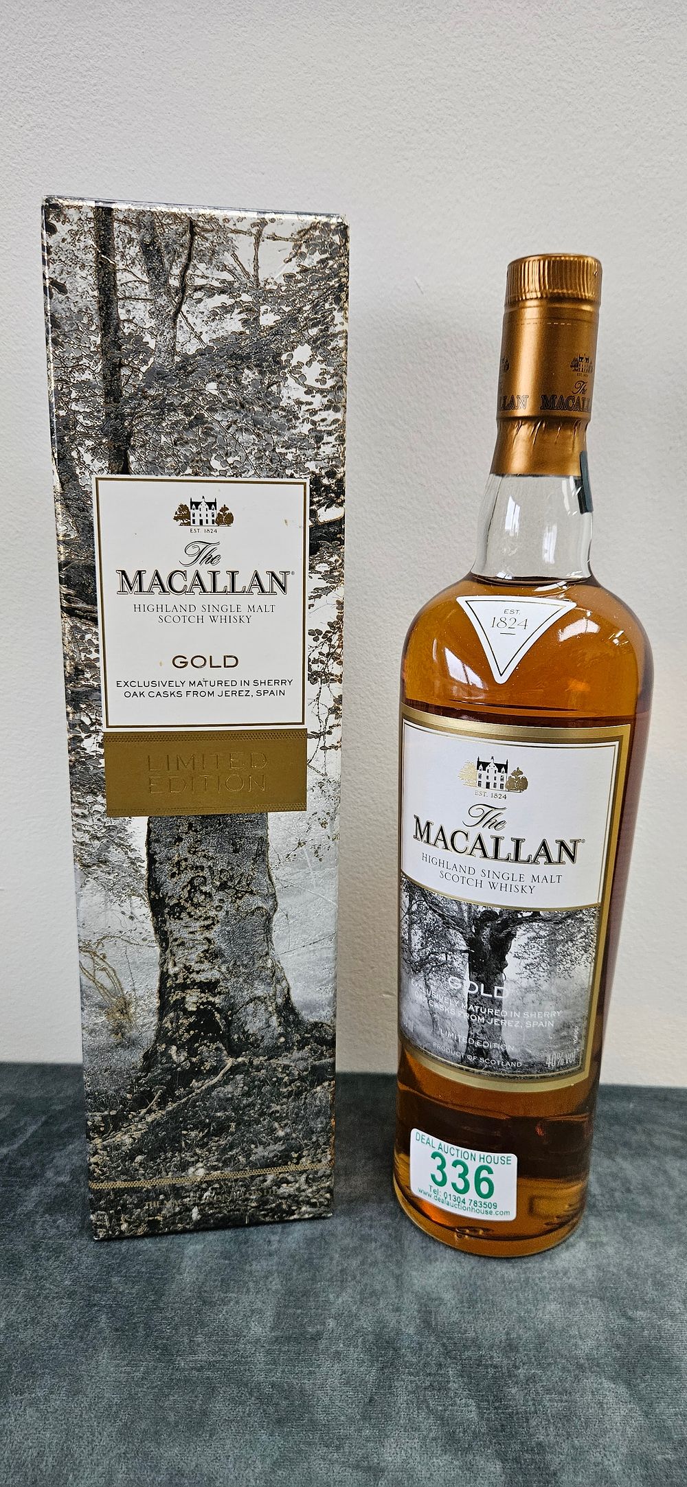 Lot 336: The Macallan Gold Limited Edition single malt Scotch...