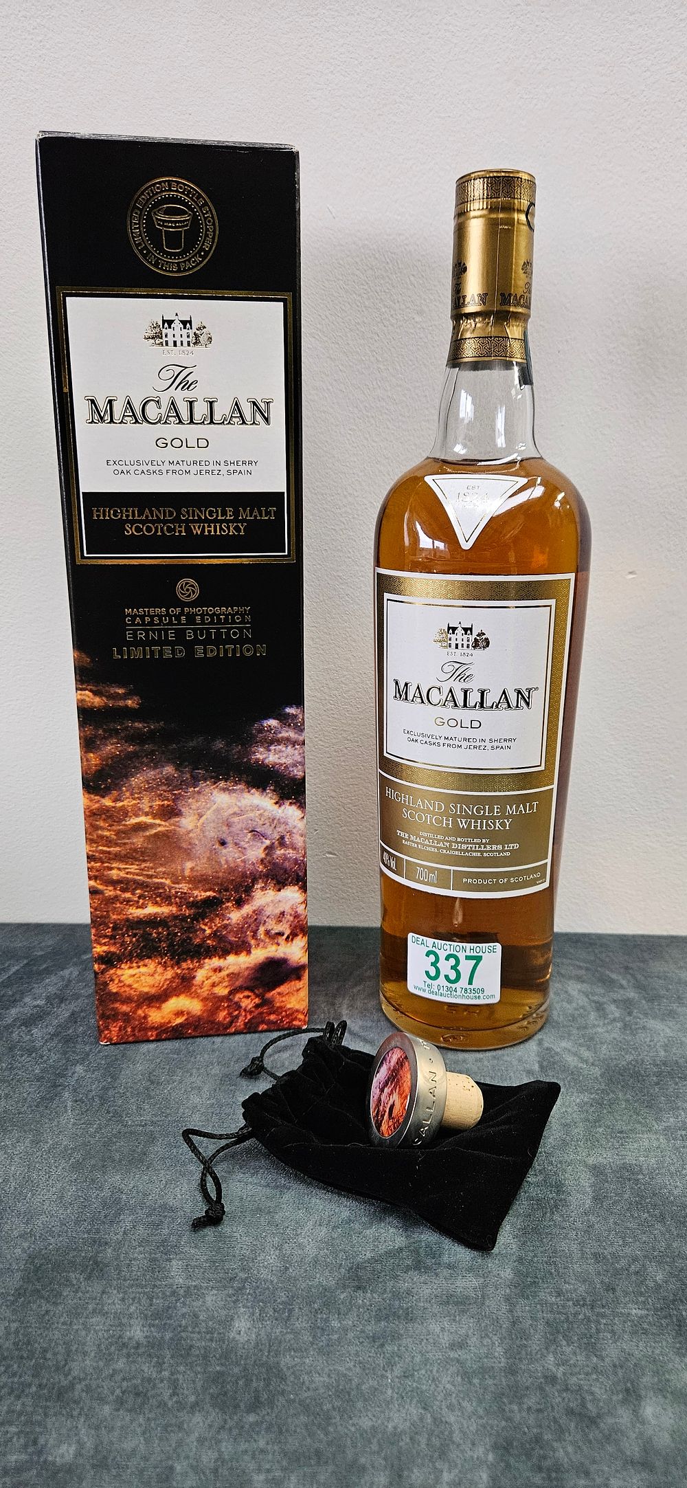 Lot 337: The Macallan Gold Masters of Photography Ernie Button...