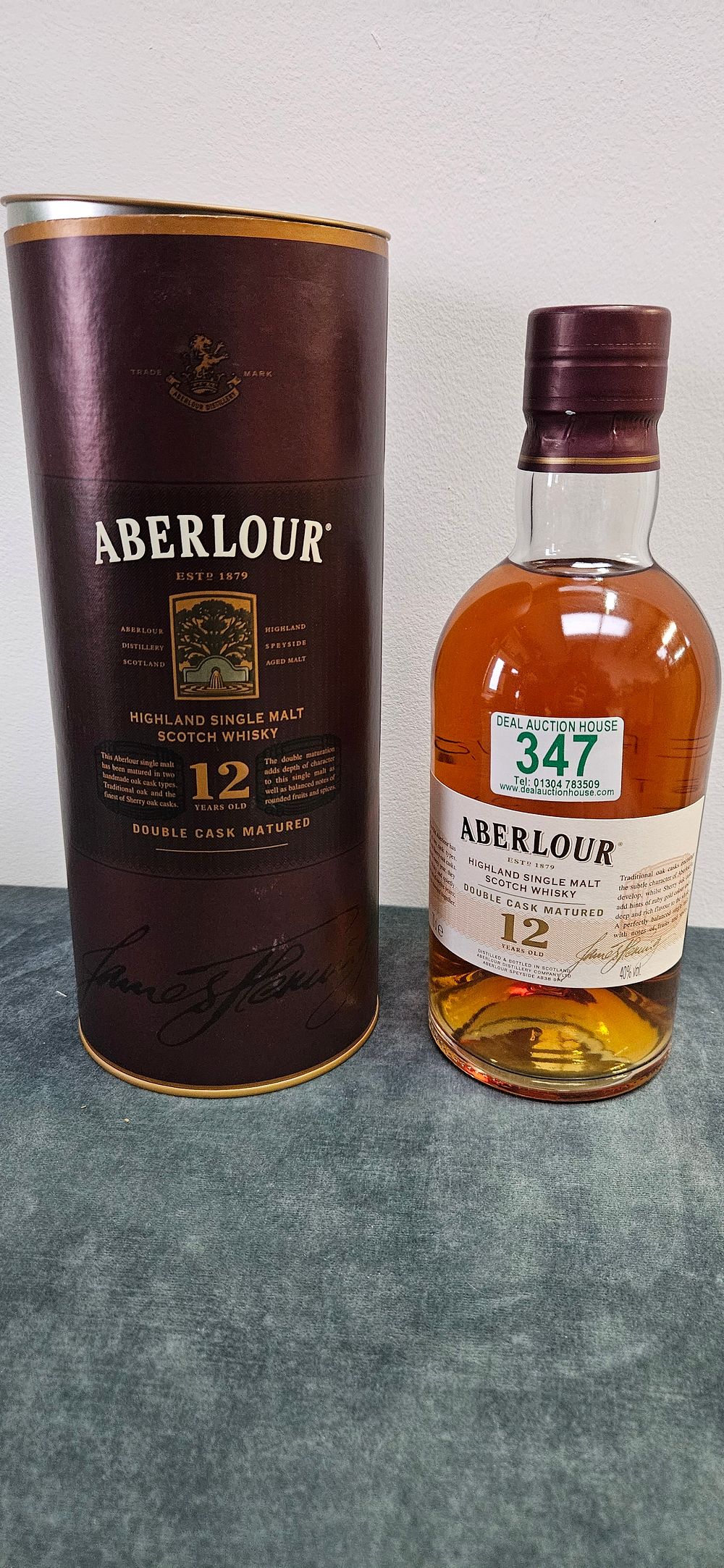 Lot 347: Aberlour 12 Year Old Double Cask Matured Highland...