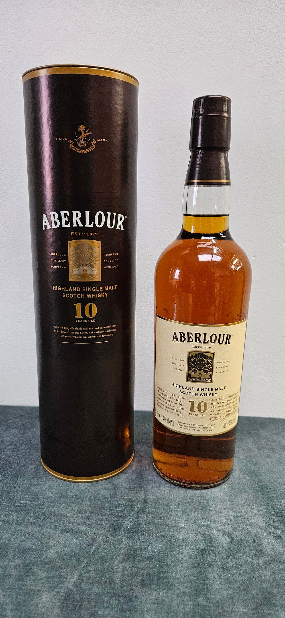 Lot 348: Aberlour 10 Year Old Highland Single Malt Scotch...