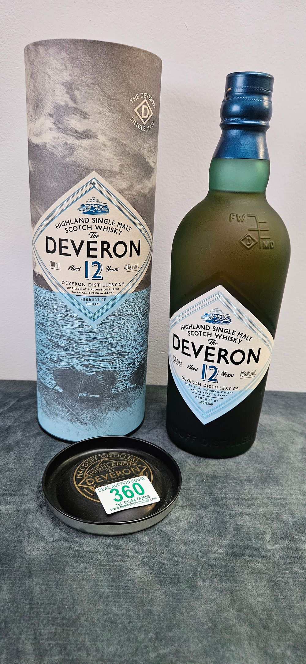 Lot 360: The Deveron 12 Year Old Highland Single Malt...