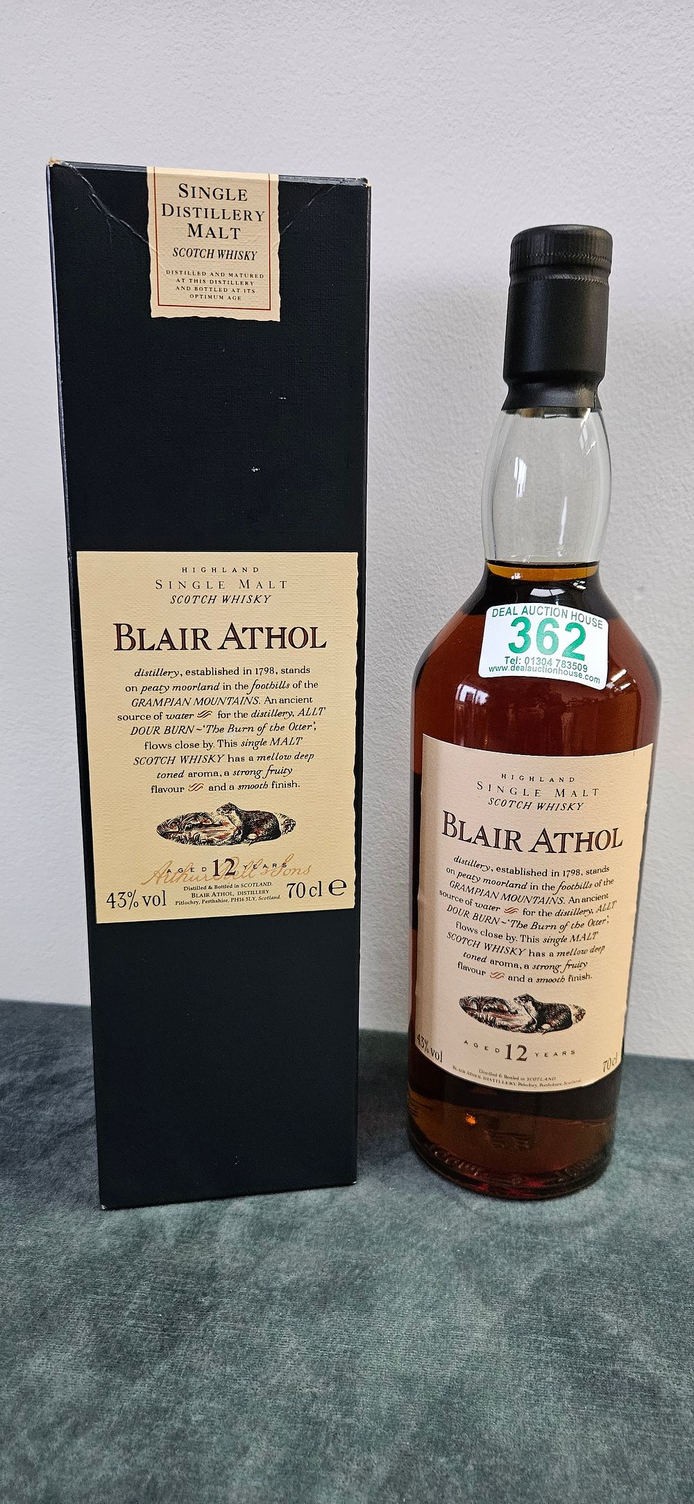 Lot 362: Blair Athol 12 Year Old Flora & Fauna...
