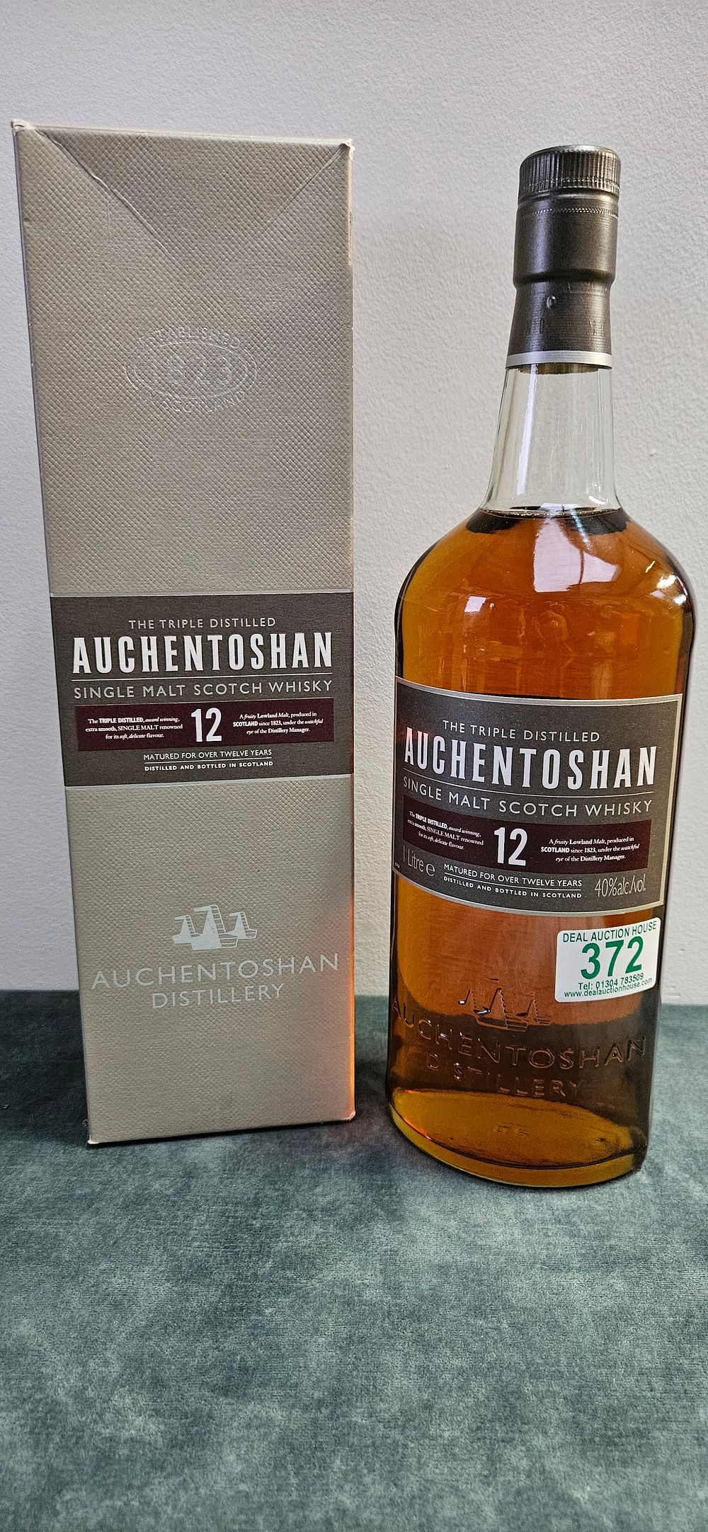 Lot 372: Auchentoshan 12 Year Old Single Malt Scotch Whisky...