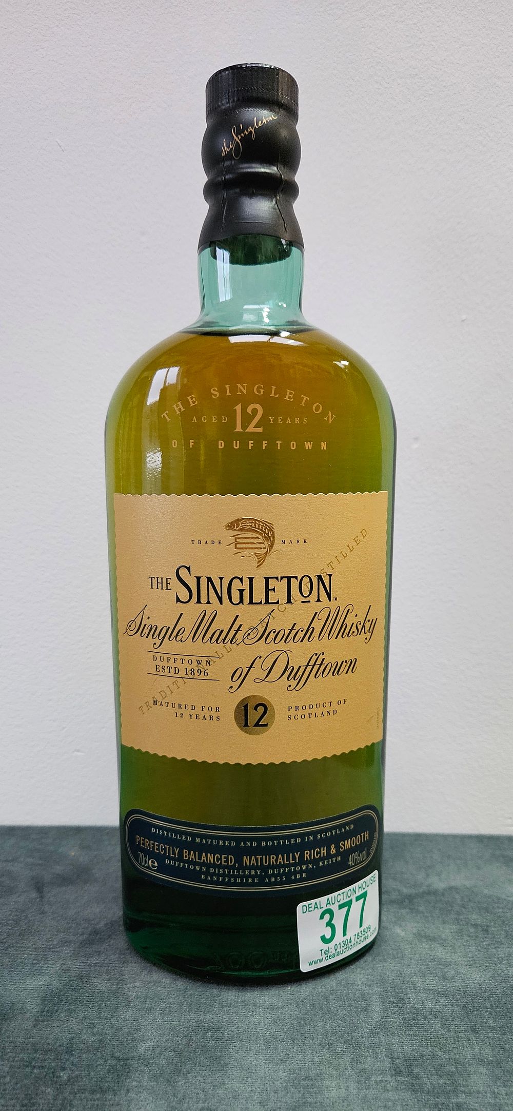 Lot 377: The Singleton of Dufftown 12 Year Old Single...