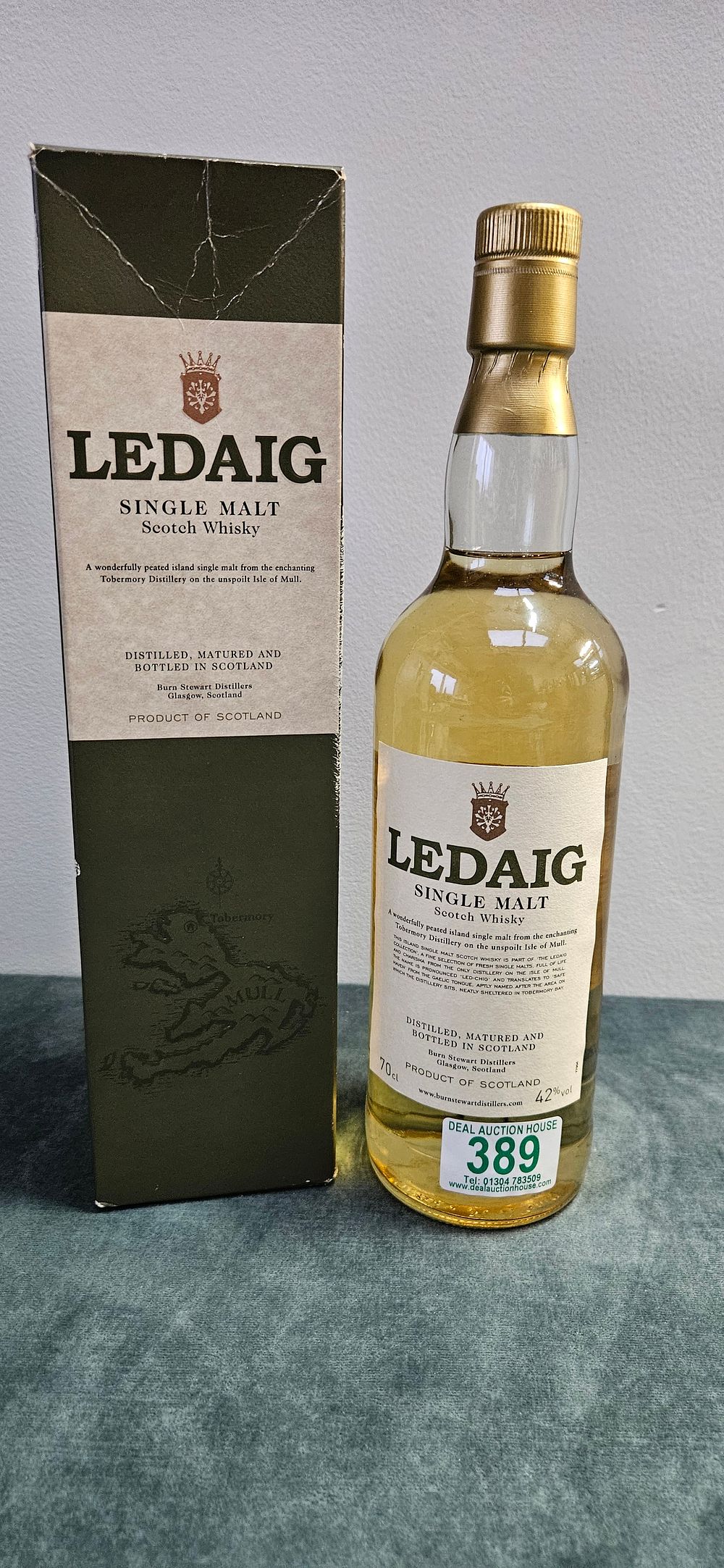 Lot 389: Ledaig Single Malt Scotch Whisky