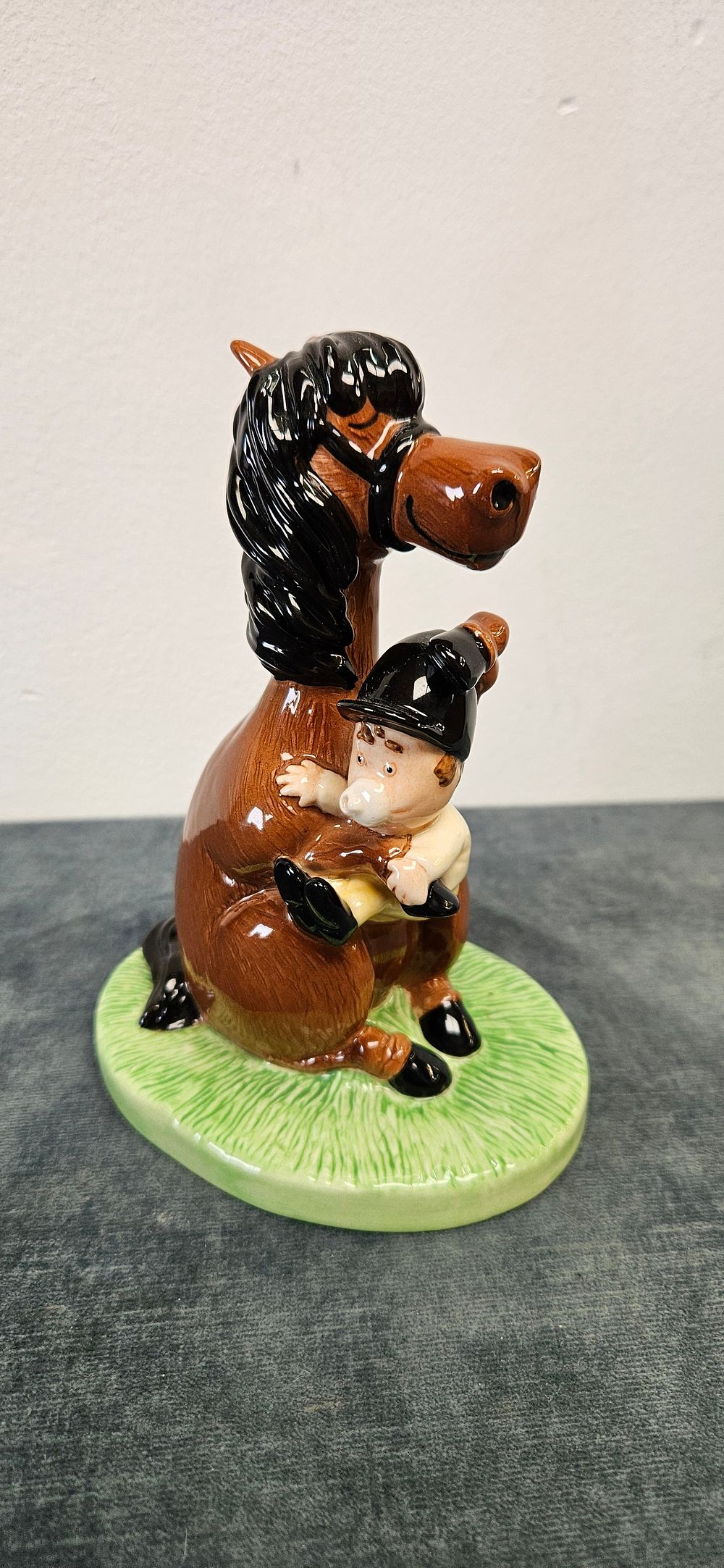 Lot 417: Royal Doulton Thelwell "Ideal Pony for a Nervous...
