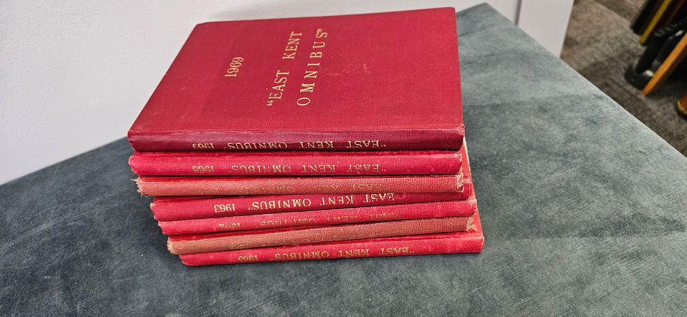 Lot 451: Vintage "East Kent Omnibus" books