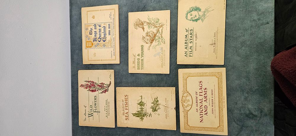 Lot 464: 6 x Books of cigarette cards - Wild...