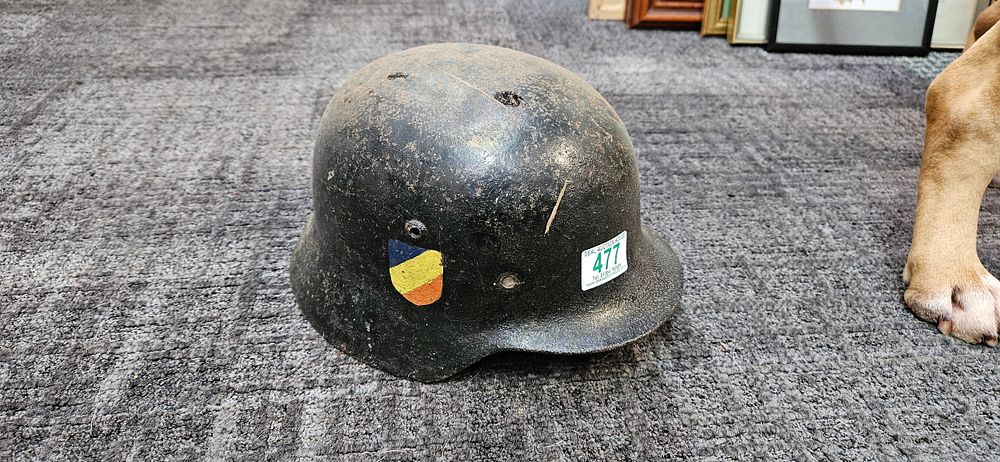 Lot 477: World War II German Luftwaffe helmet