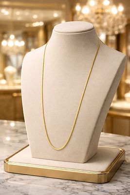 18KT YELLOW GOLD THIN XL CHAIN 34" LENGTH 4 GRAMS. *For ALTERNATIVE SHIPPING QUOTES or local 