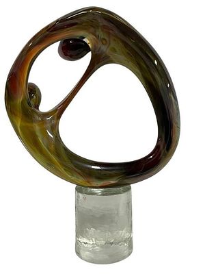 SILVANO SIGNORETTO MURANO GLASS SCULPTURE 23". *for competitive shipping options please go to 