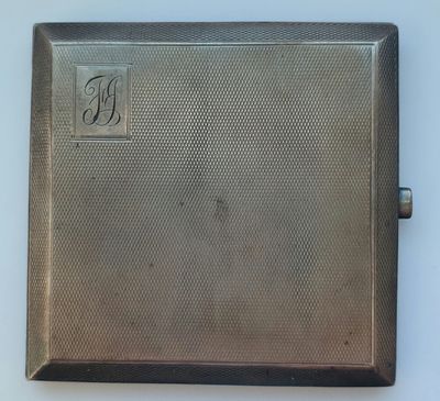 Портсигар. Серебро .925 Англия 95,5г