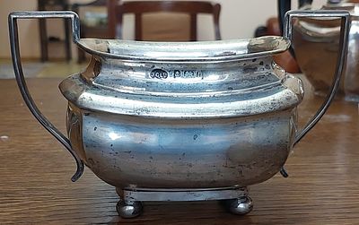 Сахарница Серебро 925 253гр Англия