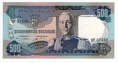 Ангола 500 эскудо 1972г