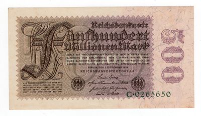 Германия 5000000000 марок 1923г Шестой выпуск. Pick № 110. Рейхсбанк