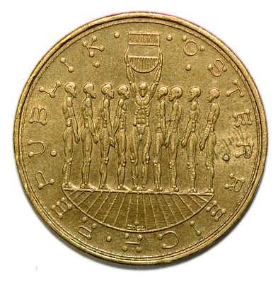 Австрия 20 шиллингов 1980г 9 провинций