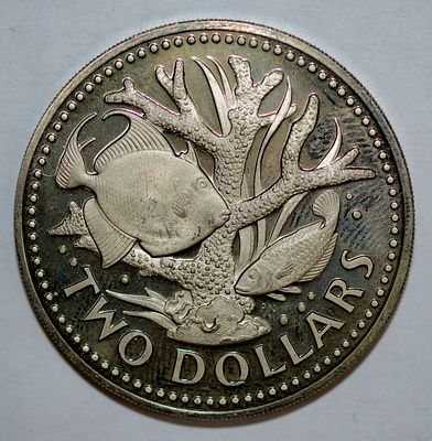 Барбадос 2 доллара 1973г