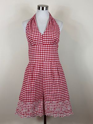 Vintage 1950s Style Cotton Pinup Girl Romper. approx. B 40", W 33", good condition, see photos