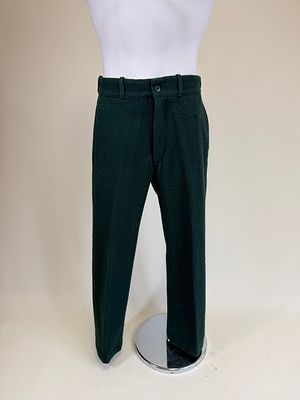 VINTAGE 1980s KITTERY TRADING POST WOOL TROUSERS. W 31", L 40", pilling, see photos