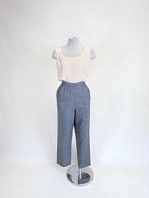 TWO WOOL & SILK ARMANI SEPARATES, 1990s-2000s. B 36", W 34", pant W 26", both in good condition 