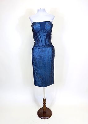 CELEBRITY WORN LORENA SARBU BODYCON DRESS, PRE FALL 2013. Worn by Marisa Miller on The Tonight 