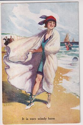 Здесь очень ветрено. Худ. Д.А. Мэй. Открытое письмо.