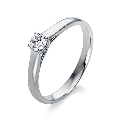 Ring 0,20 ct. Diamond 585 White gold 14 kt. Product Description:
Material: White gold
Alloy: