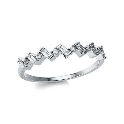 Ring 0,22 ct. Diamonds 750 White gold 18 kt. Product Description:
Material: White gold
Alloy: