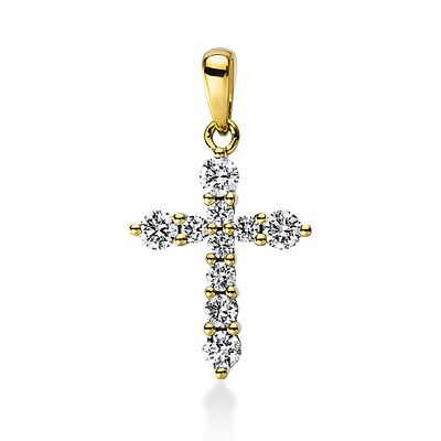 Pendant 0,29 ct. Diamonds 750 Yellow gold 18 kt. Product Description:
Material: Yellow gold