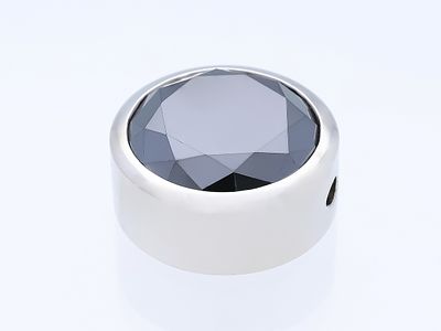 Juw. DUO Pendant 31,00 ct. Black Diamond 950 Palladium. Product Description: 
Marke: DUO 