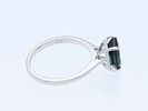 Ring 1,88 ct. Turmalin, Diamonds 750 White gold 18 kt. IGI certificate. Product Description: Image - 2
