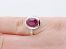 Ring 5,65 ct. Ruby, Diamonds 585 Yellow gold 14 kt., 925 Silver IGI certificate New. Product Image - 6
